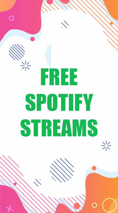 Free 1000 Spotify plays or streams