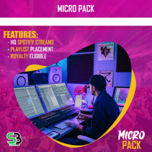MICRO pack buy spotify plays streams