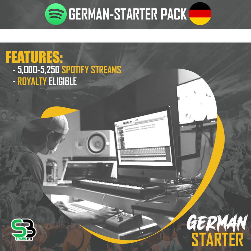 GERMANY Starter- Buy GERMANY spotify streams