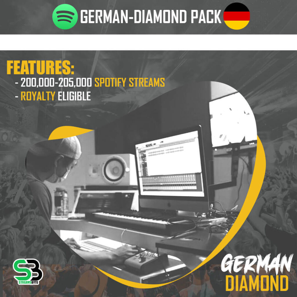 GERMANY Diamond- Buy GERMANY spotify streams