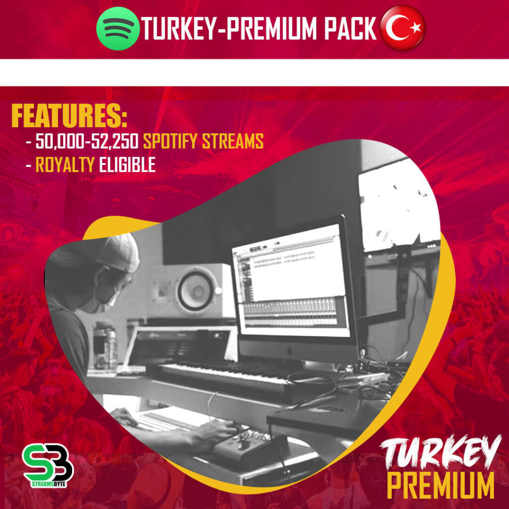 TURKEY Premium- Buy TURKEY spotify streams