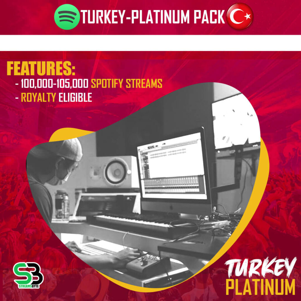 TURKEY Platinum- Buy TURKEY spotify streams