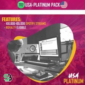 USA PLATINUM- Buy USA spotify streams