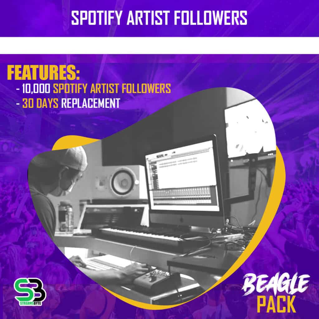 BEAGLE Pack- Buy spotify artist followers