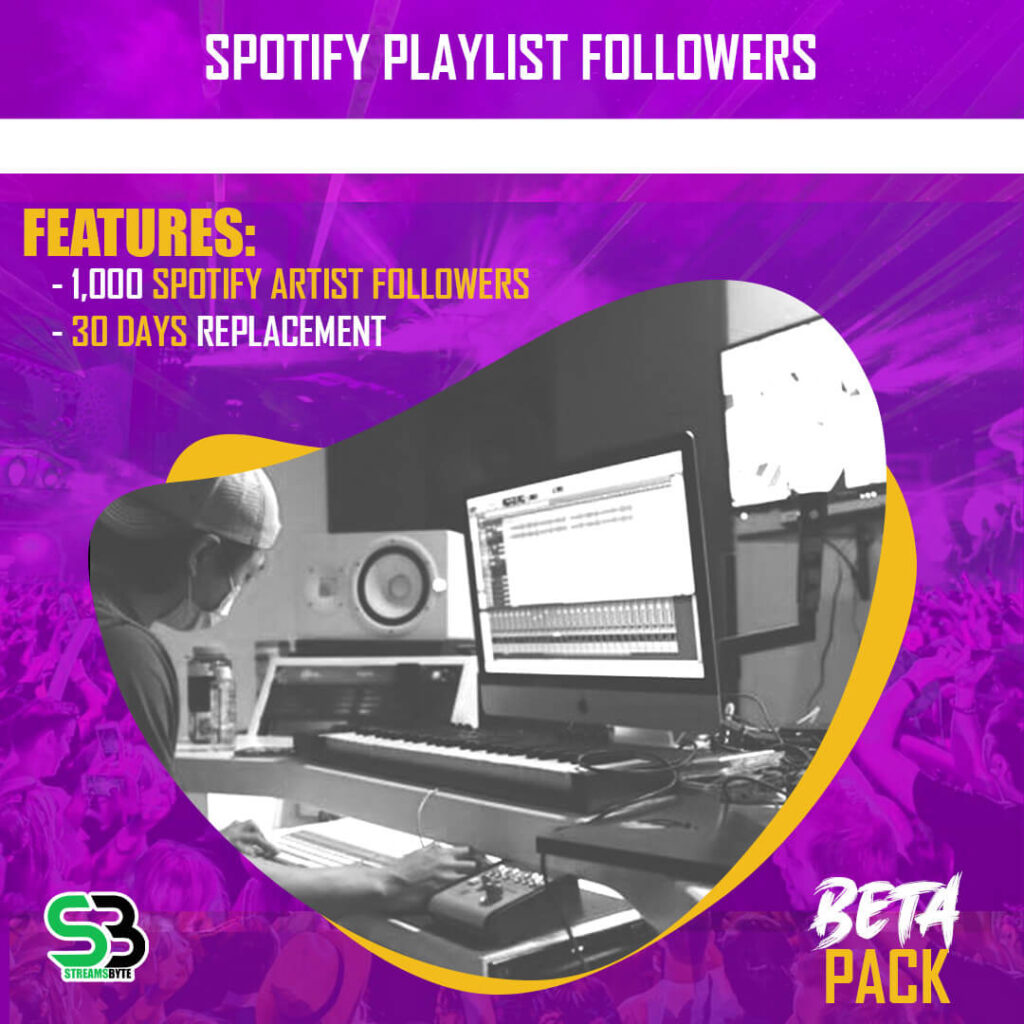 BETA Pack- Buy spotify playlist followers