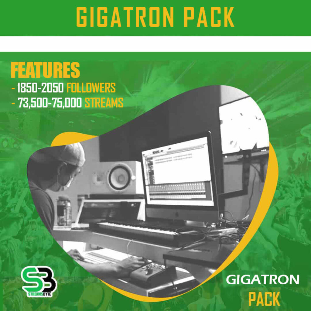 Gigatron - BUY Spotify Streams Bundle pack