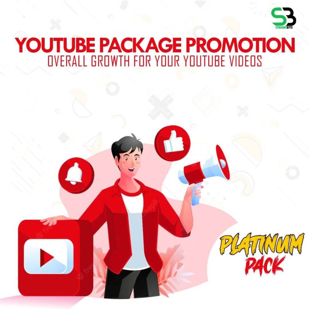 02 Youtube Package Promotion - Buy Youtube Views - Buy Youtube Subscribers