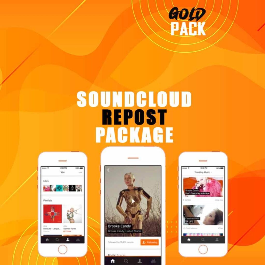 03 Gold Pack Real Soundcloud promotion - Buy soundcloud plays - Buy SOundcloud followers - Buy Soundcloud Likes