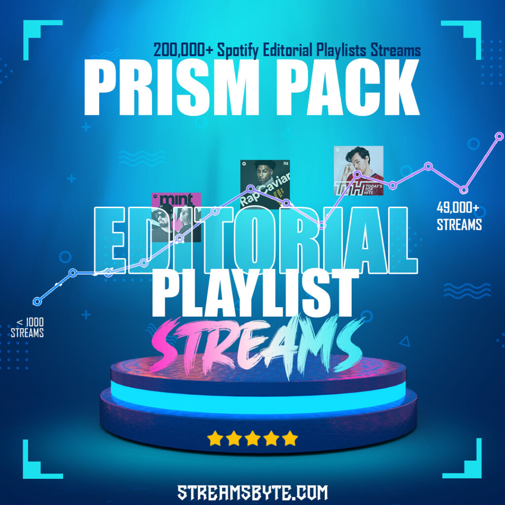 Buy Spotify Editorial Playlist Streams